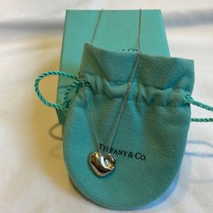 Tiffany heart pendant with chain